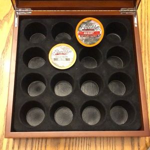 Wooden K Cup Storage Box